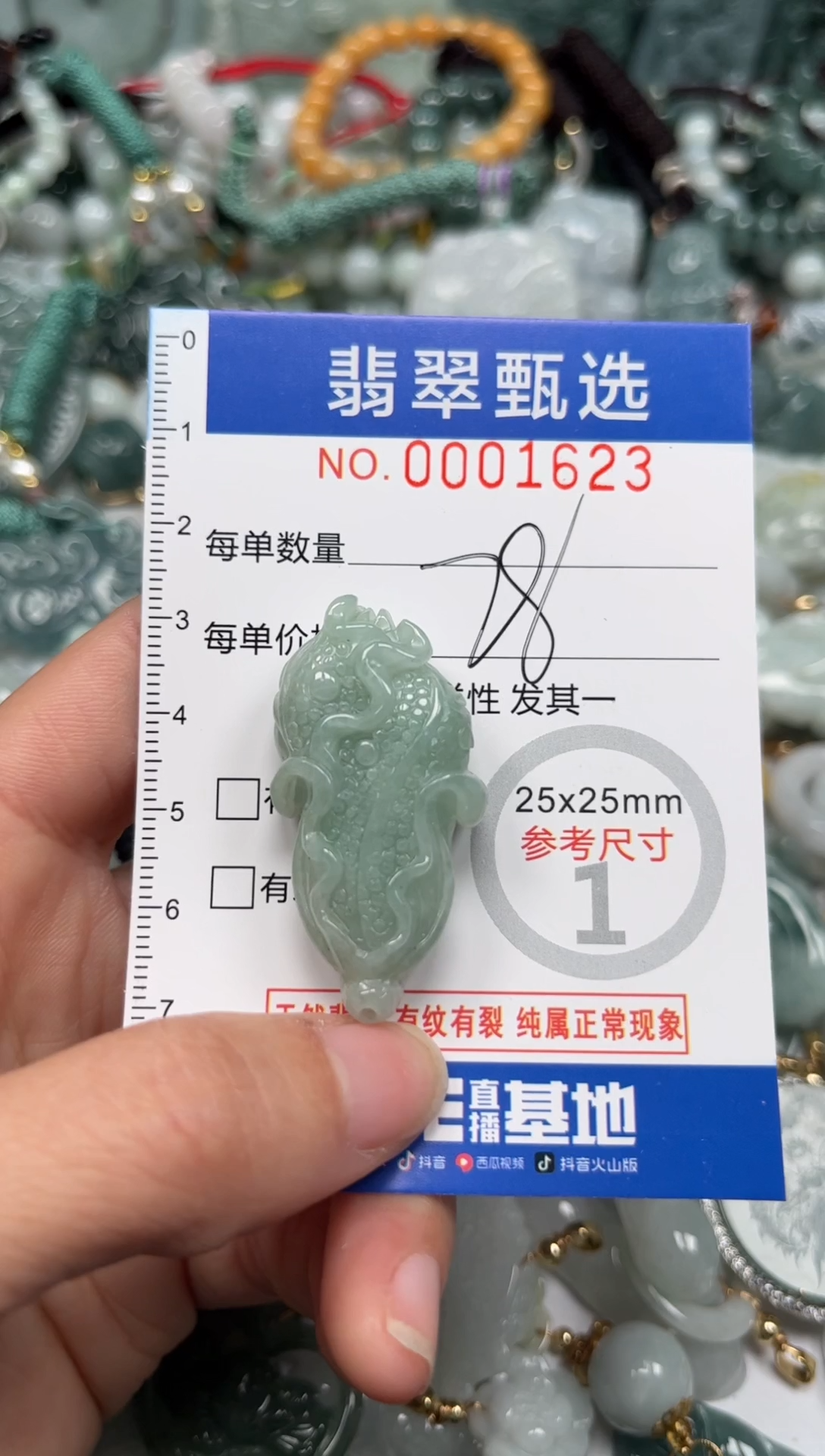 【闪购商品】翡翠颈饰未镶嵌00..1623