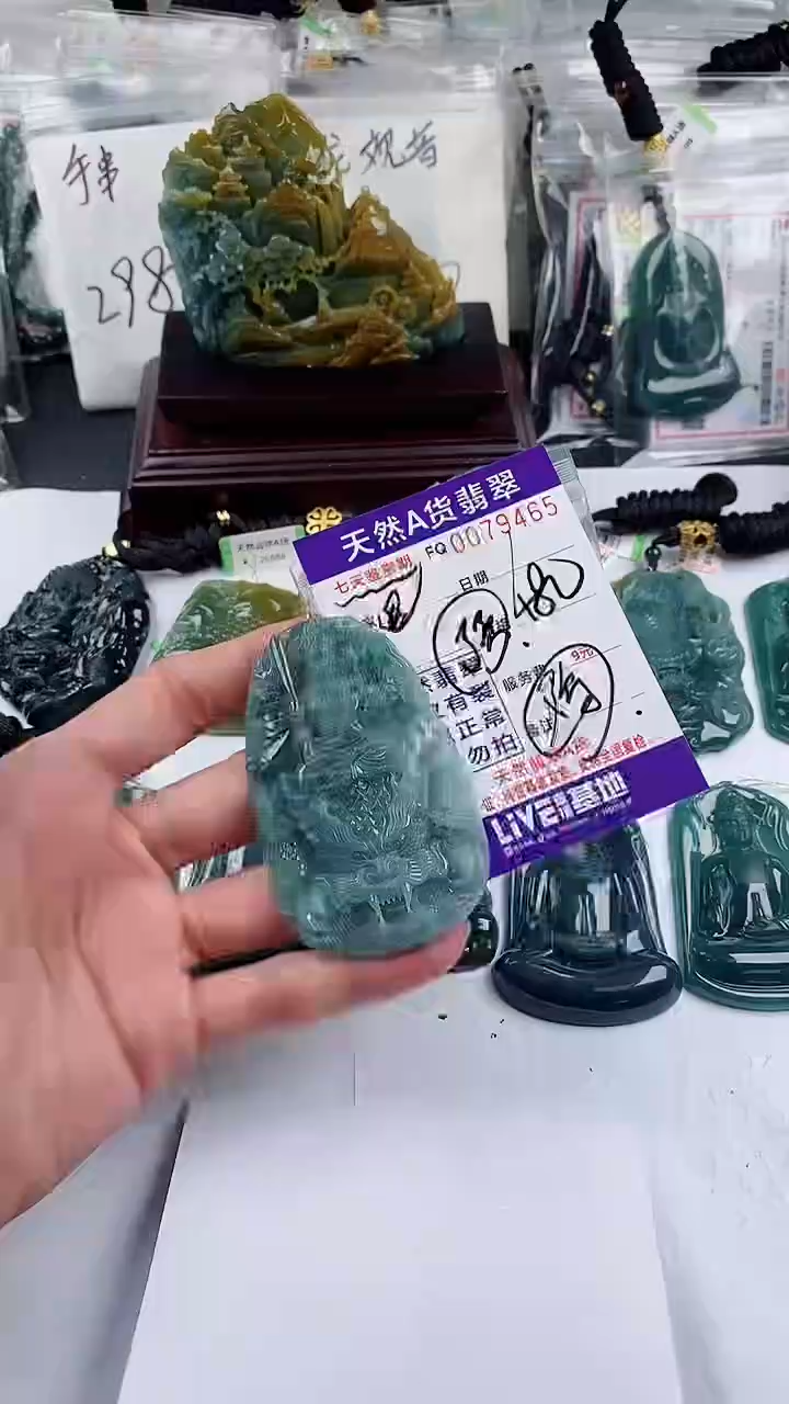 【闪购商品】翡翠颈饰未镶嵌             