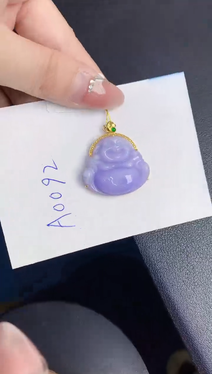 【闪购商品】翡翠颈饰18K金镶嵌000000000000