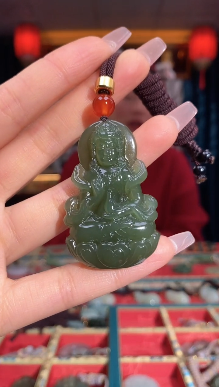 【闪购商品】和田玉颈饰未镶嵌观音