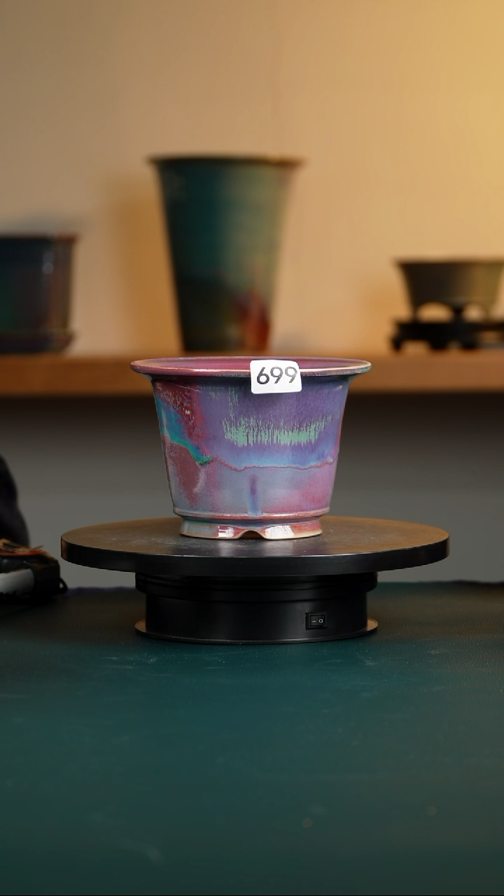 699窑变花盆10.5/9.5/15/12