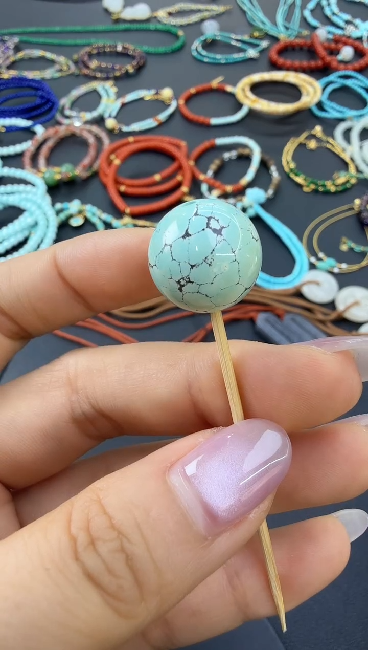 未镶嵌绿松石裸石H1102-3793-250