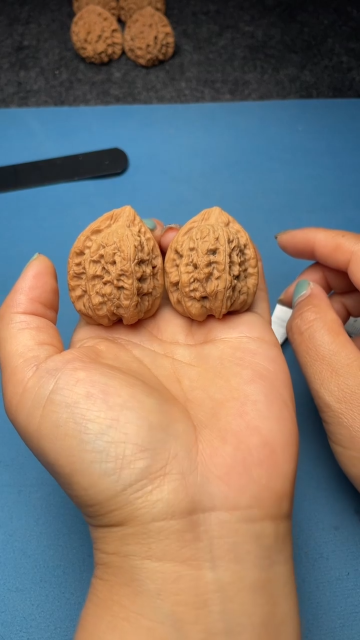 文玩核桃把件w199赤龙鸡心35尺