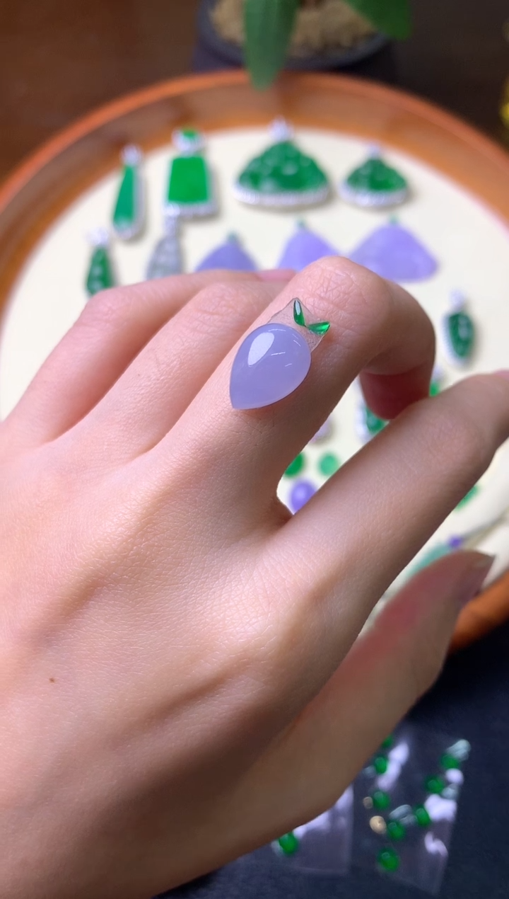 【闪购商品】定制翡翠未镶嵌裸石（镶嵌定制）