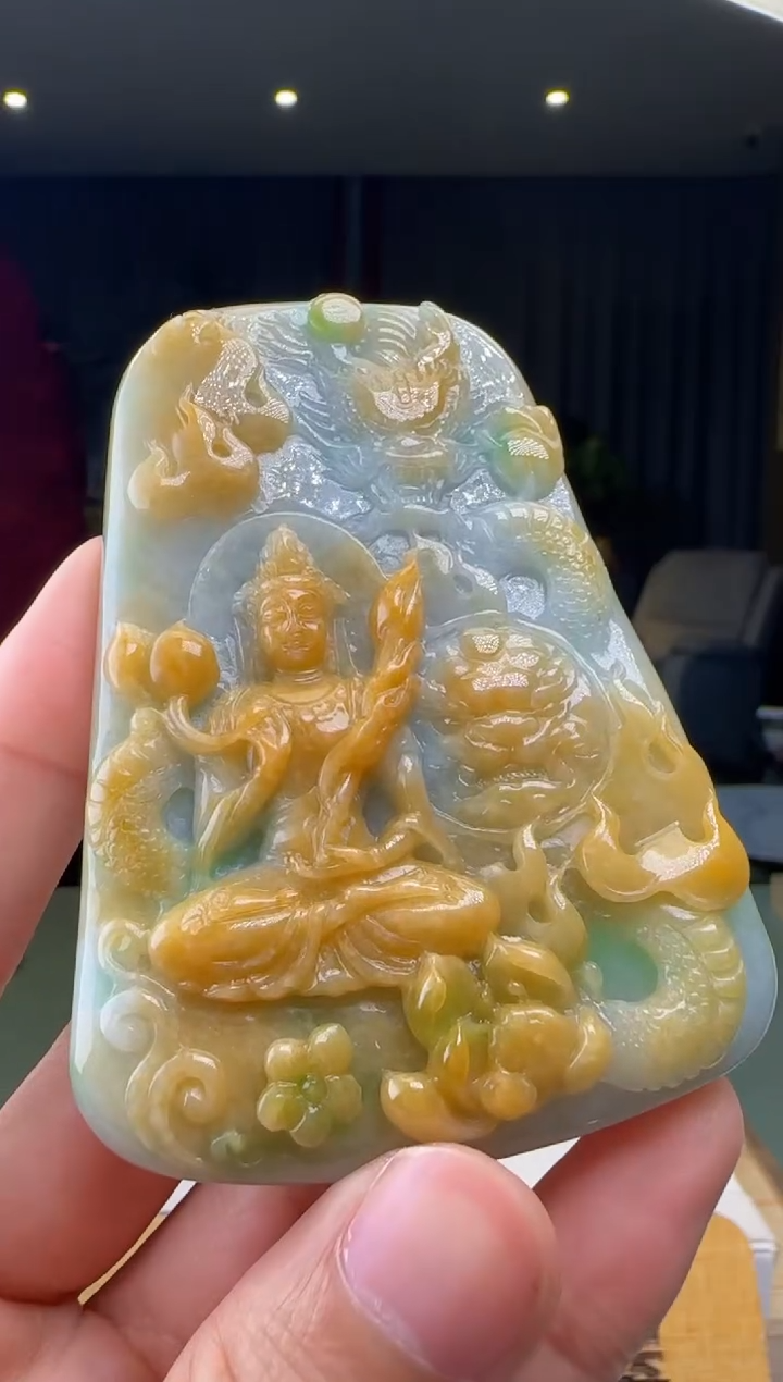 【闪购商品】翡翠未镶嵌颈饰XM@@960Q3J16173