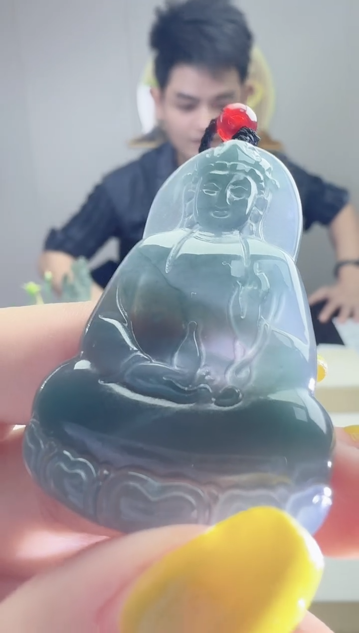 颈饰未镶嵌翡翠天然A货翡翠  多样性随机发其一