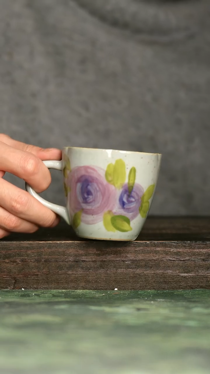 【闪购商品】青诗集手工手绘瓷器