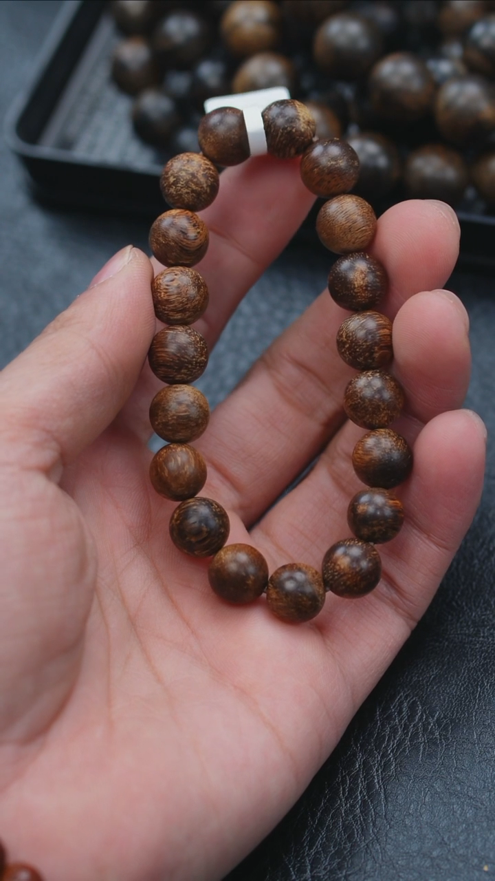 【闪购商品】沉香手串惠安红土1.0单圈