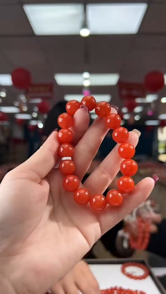 【闪购商品】南红玛瑙珠串未镶嵌多样发其一/13/HS9992272