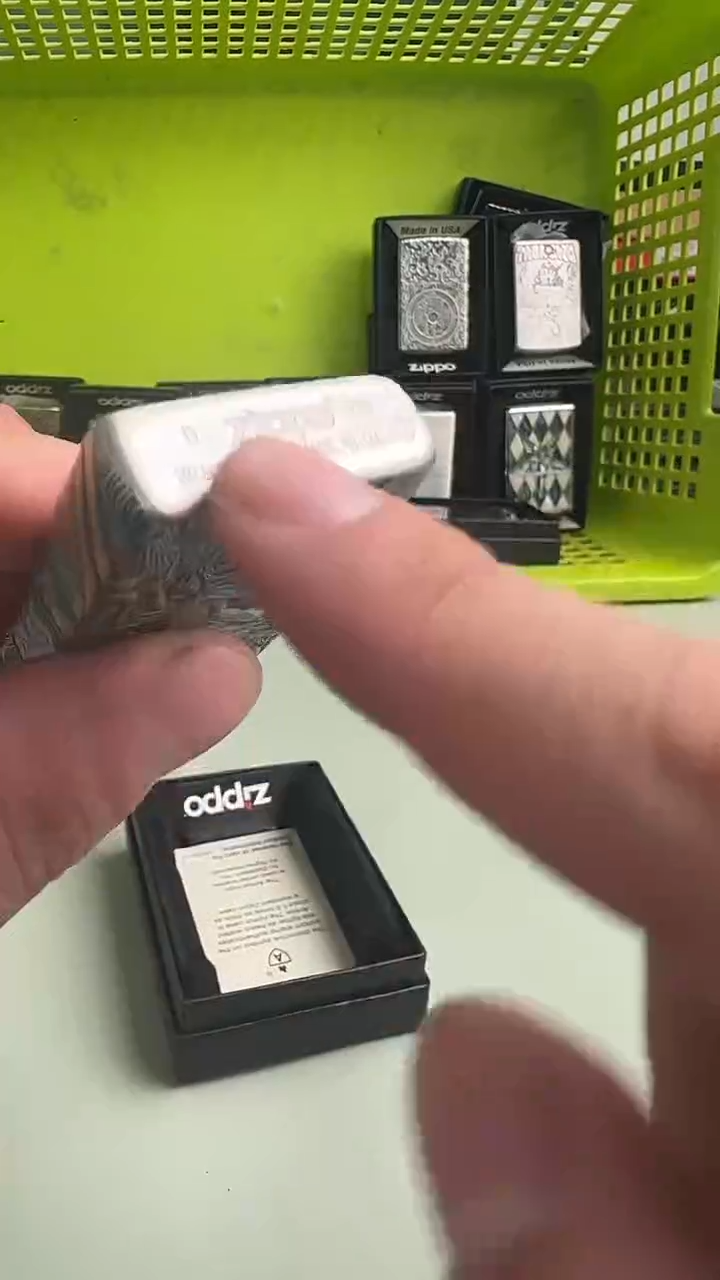 铜zippo打火机九色