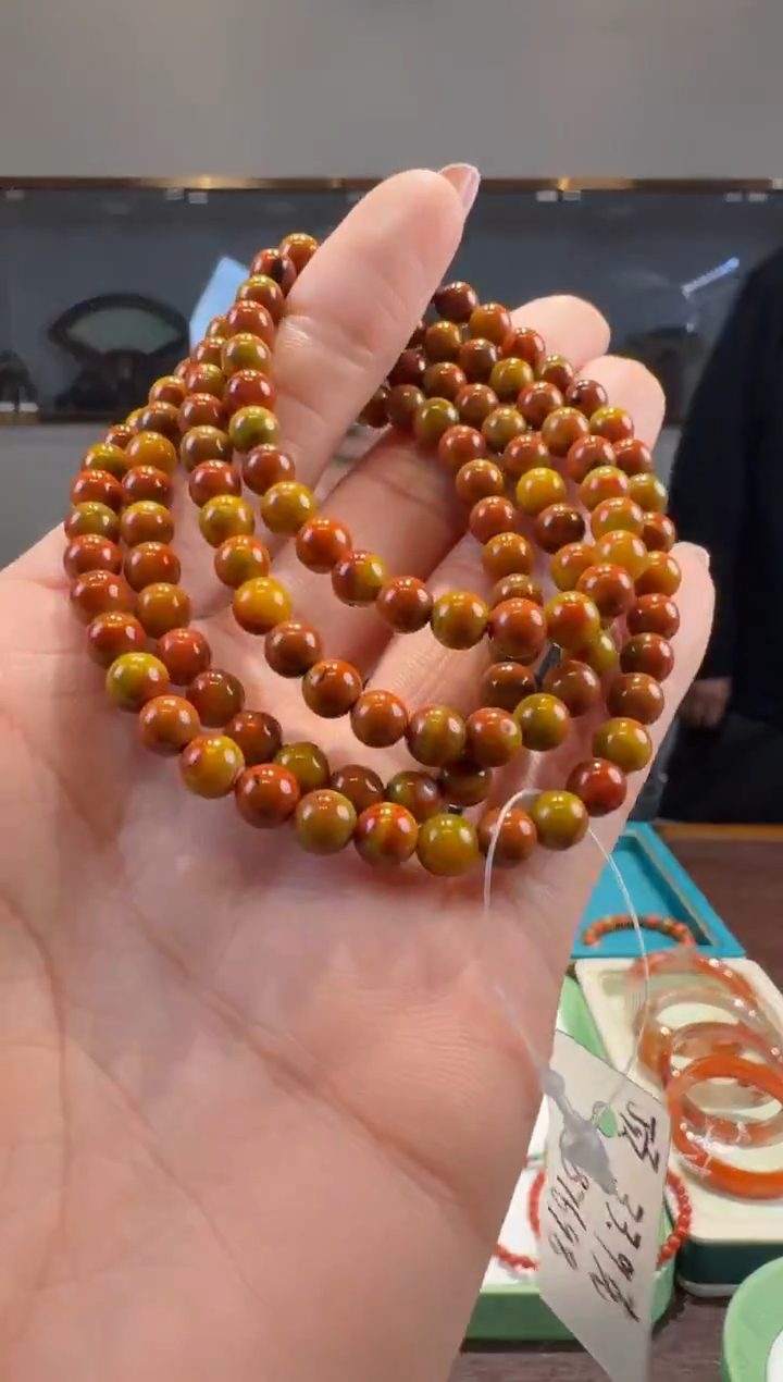 颈饰未镶嵌南红玛瑙44小刘12.25多样性拍一发一