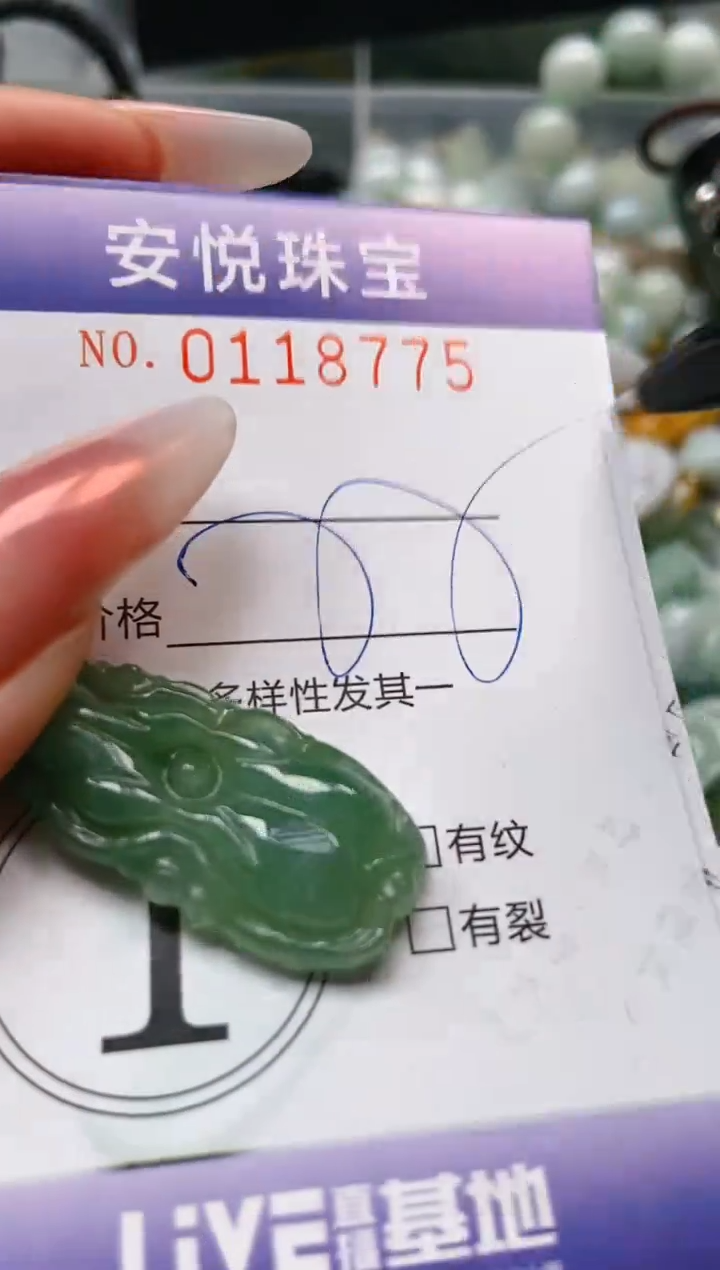 【闪购商品】翡翠颈饰未镶嵌闪购0118775