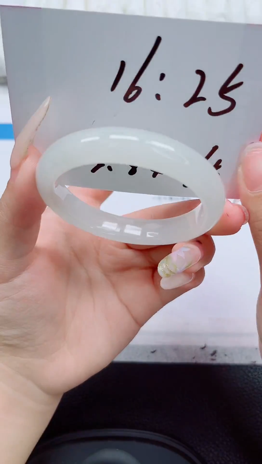 未镶嵌手镯石英质玉203-53/54