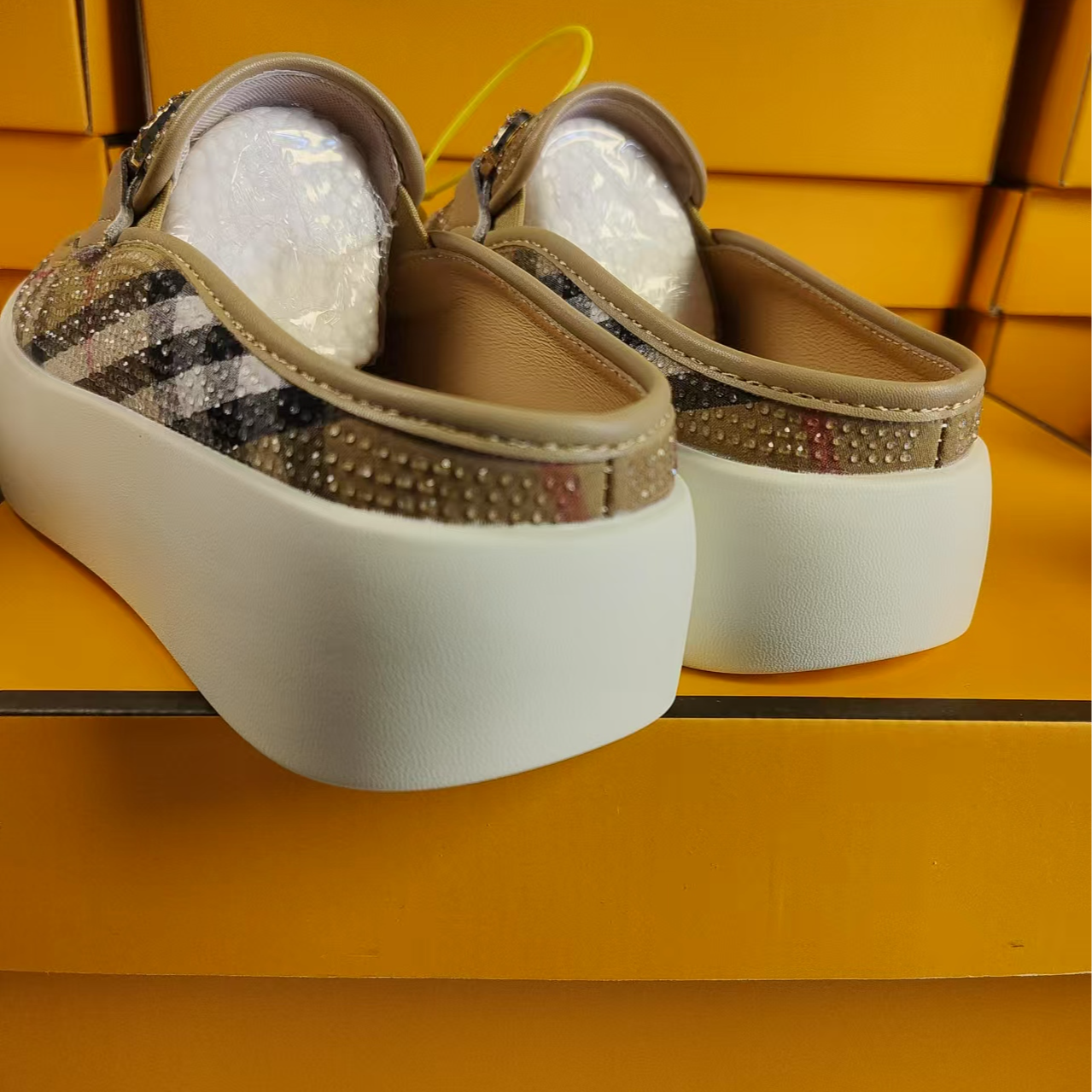 夏季新款烫钻懒人拖百搭气质