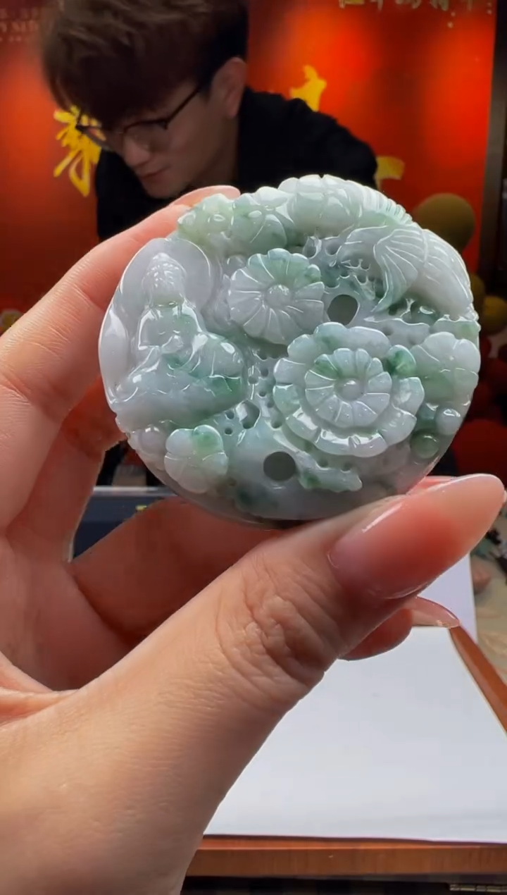 【闪购商品】定制翡翠未镶嵌Y2025-2-2-42