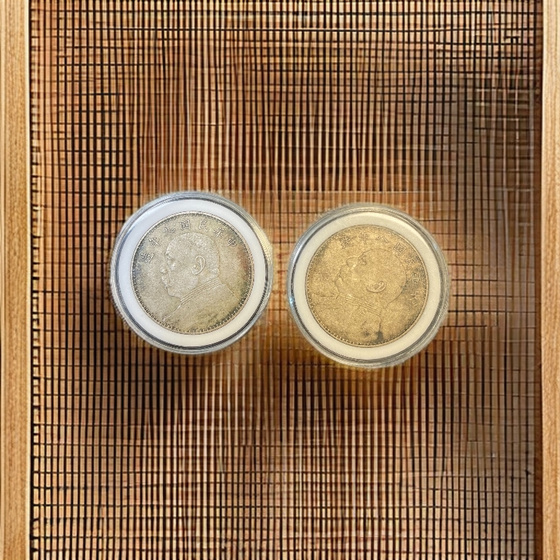 大头38910系列能吹响能翻面2枚大头带保护壳工艺品复古家居摆件顾