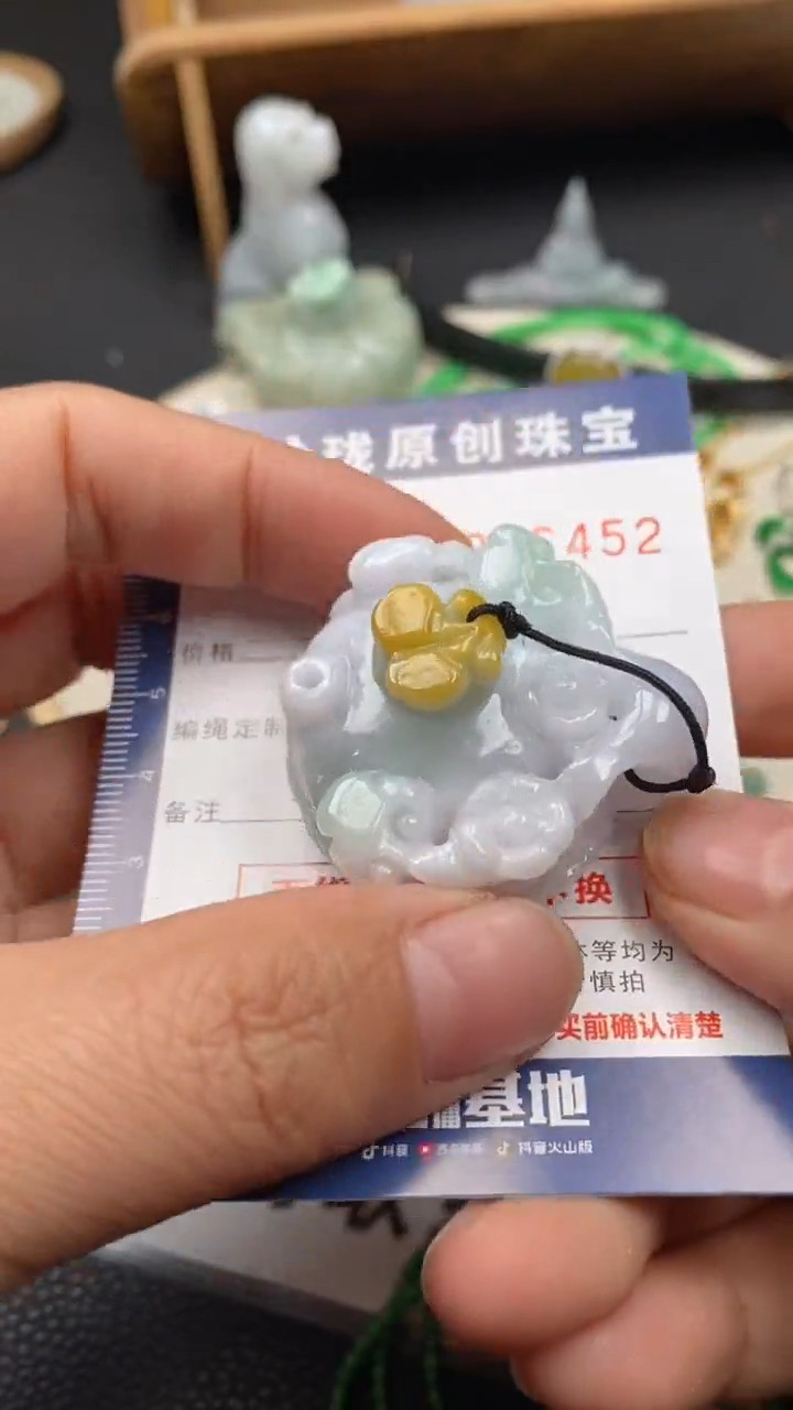 【闪购商品】翡翠颈饰未镶嵌翡翠净货26452