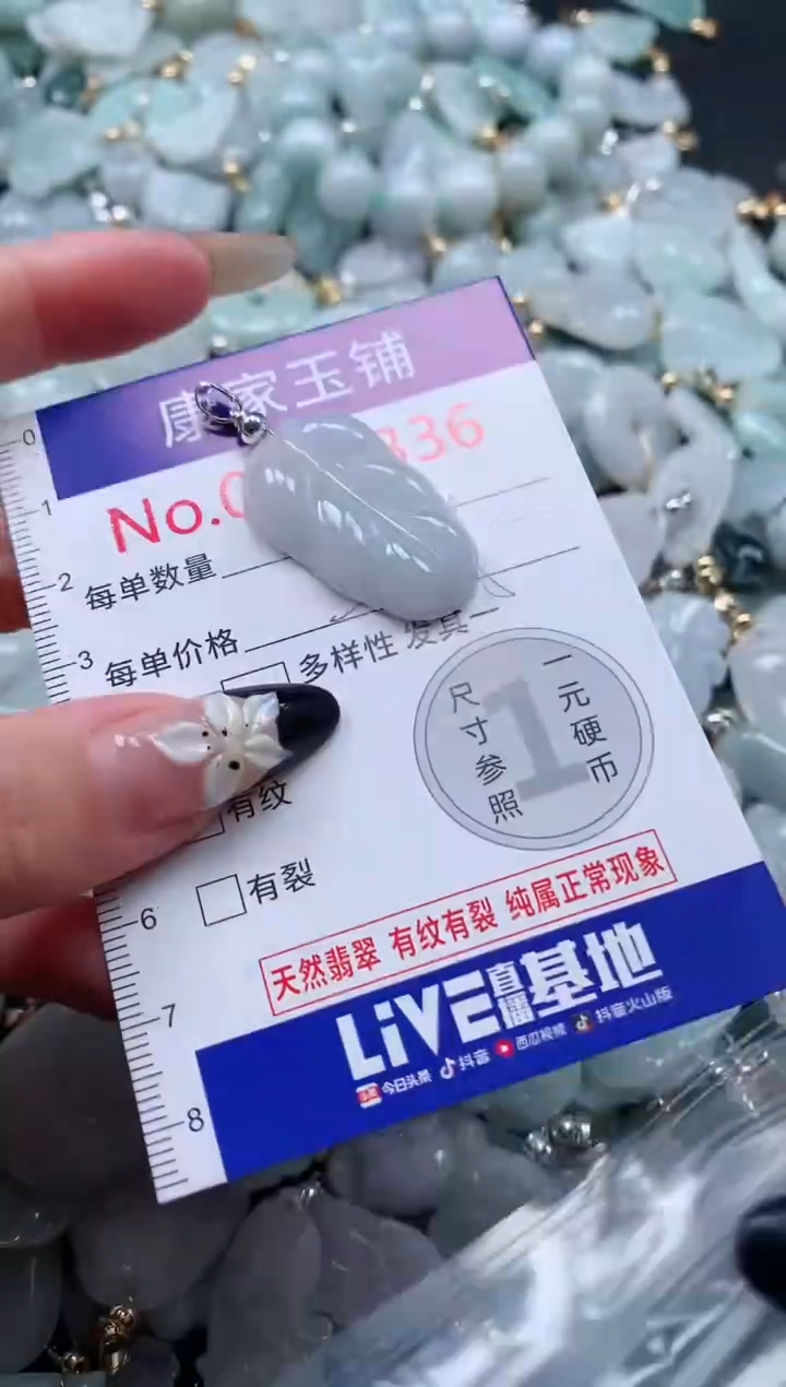 颈饰未镶嵌翡翠4336