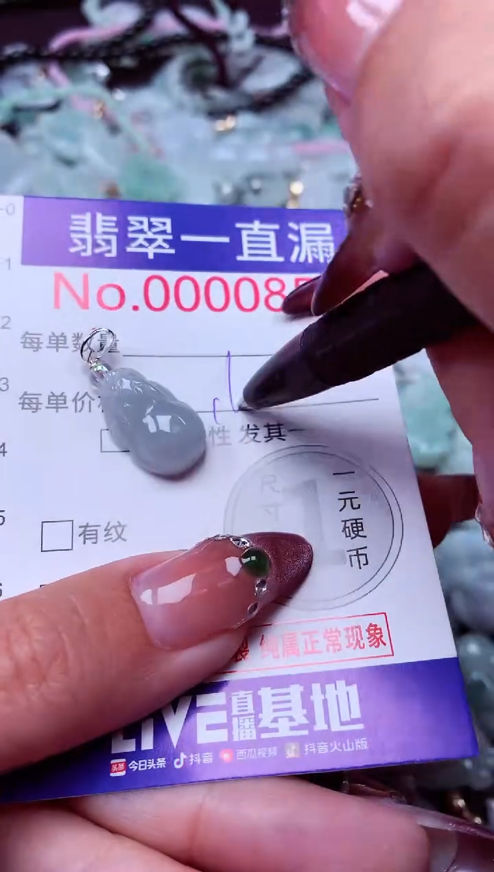 颈饰未镶嵌翡翠858