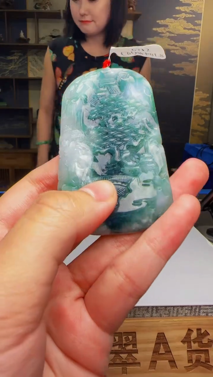 定制翡翠未镶嵌WB01216翡翠