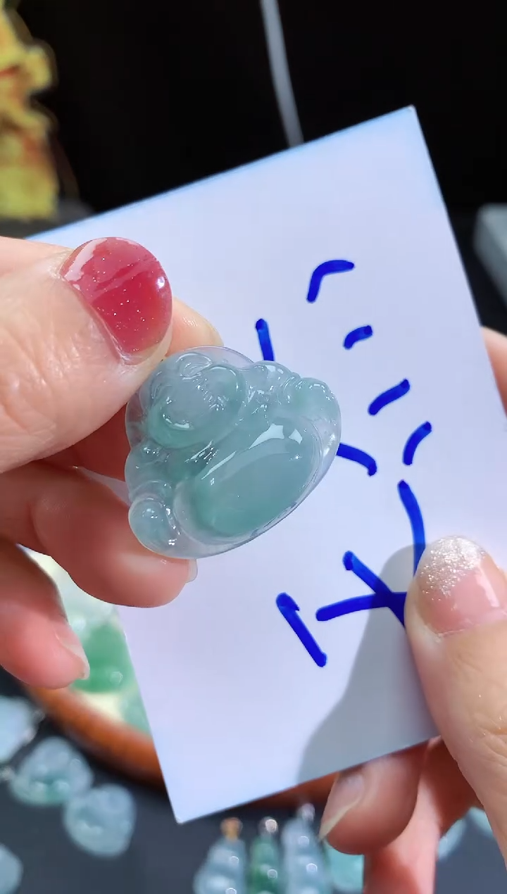 【闪购商品】翡翠颈饰未镶嵌佛公