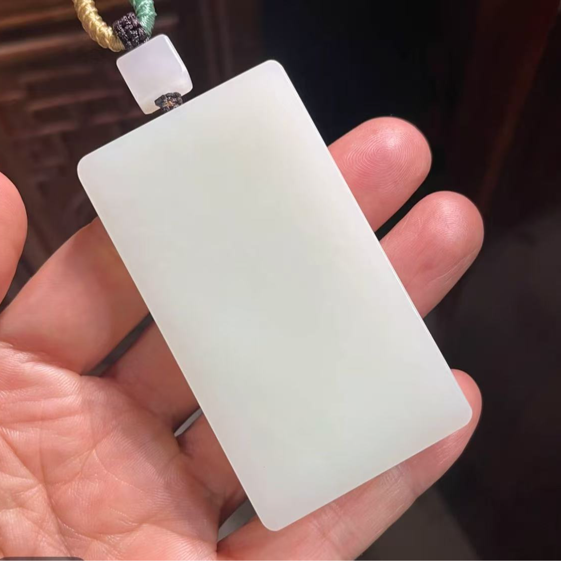 和田玉男女款百搭玉石颈饰