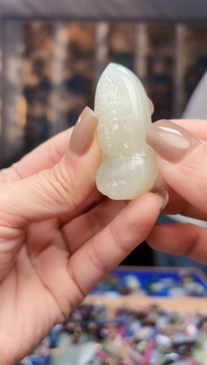 【闪购商品】和田玉挂件未镶嵌拍一发一