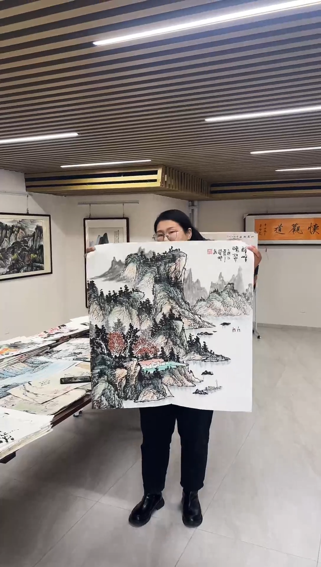 国画丹青专属福利-群峰