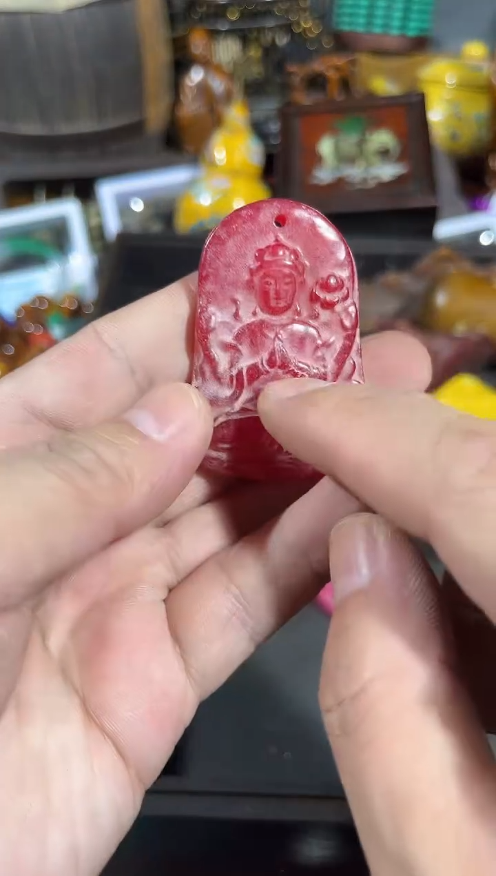 【闪购商品】滴血莲花菩提吊坠1