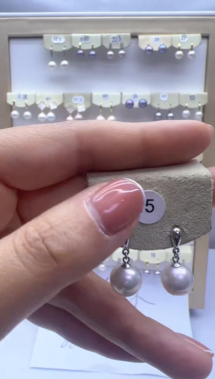 【闪购商品】淡水珍珠耳饰银S925镶嵌15·