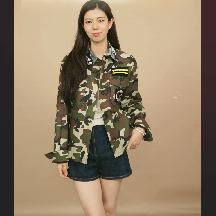 95新 MIU MIU/缪缪 外套迷彩色140码/250910WYYTX01