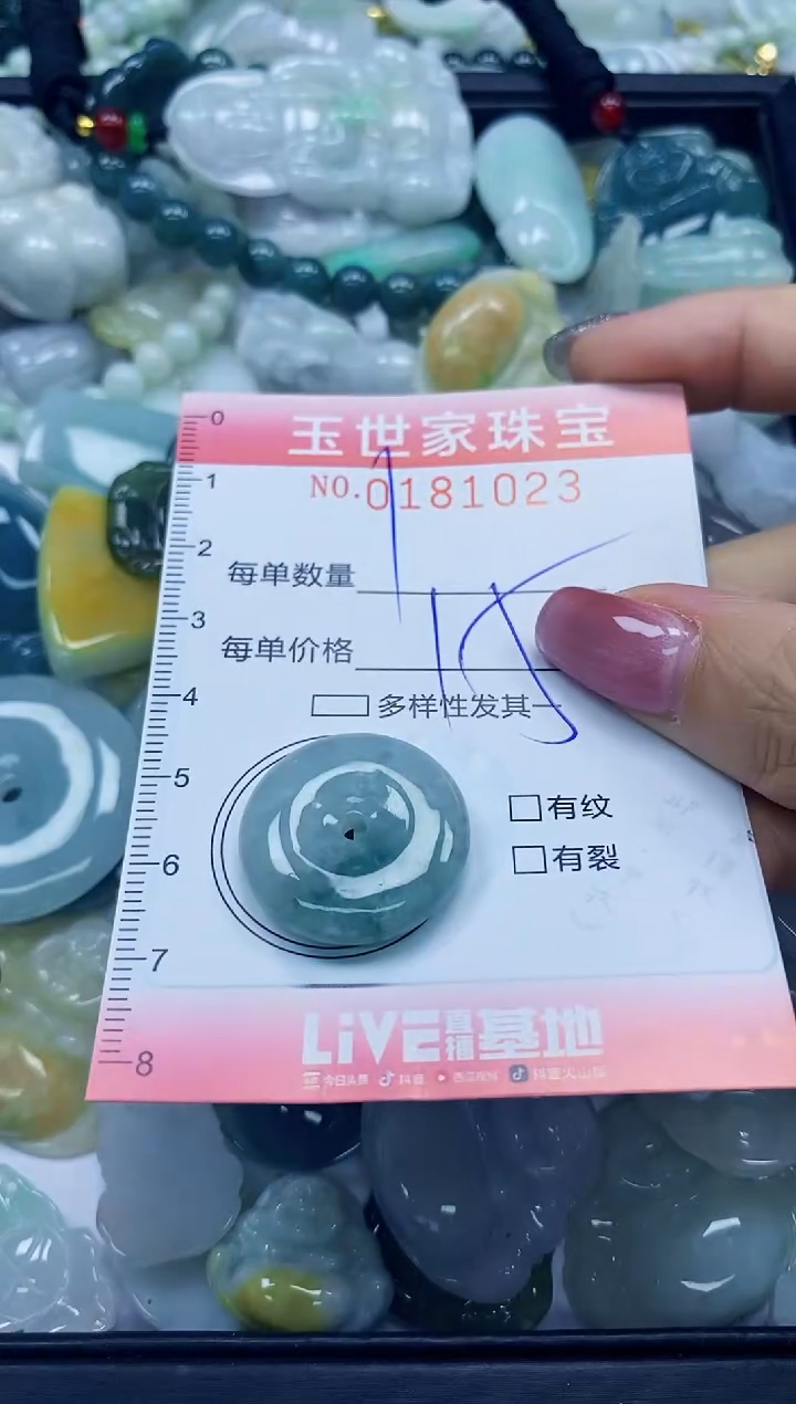 【闪购商品】翡翠颈饰未镶嵌闪购0181023