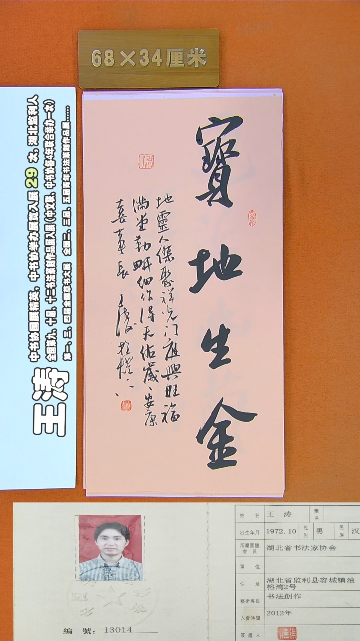 书法30R王涛书法作品