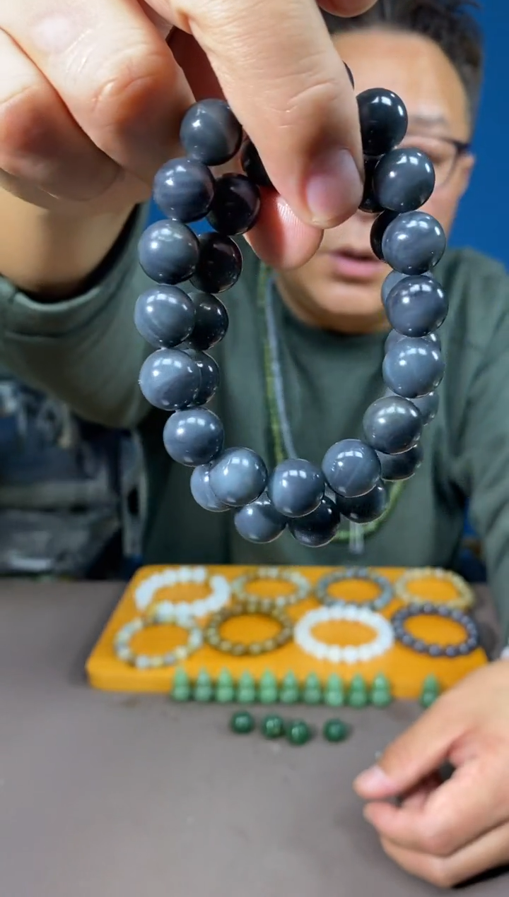 未镶嵌手链和田玉颜色多样性发货拍一发一