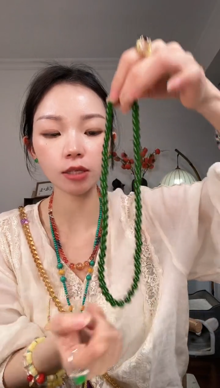 【闪购商品】琥珀颈饰未镶嵌Z197ZZZZZ