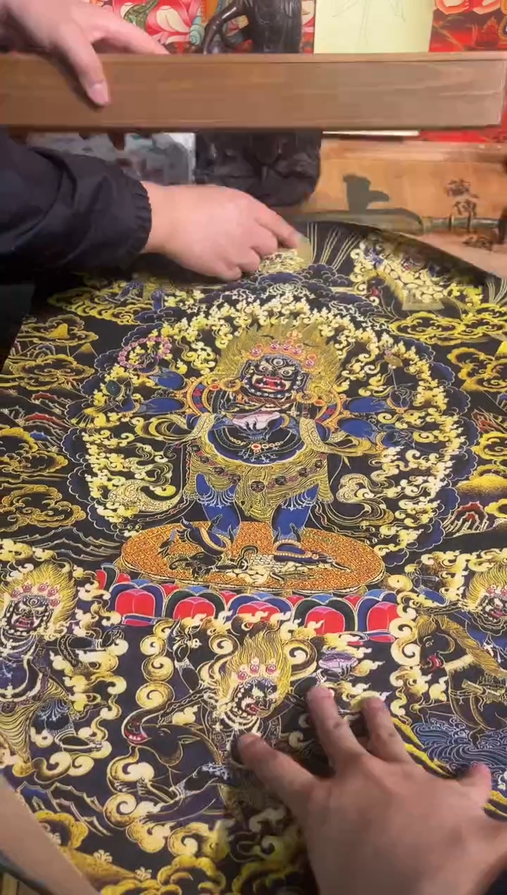 卷轴画卷轴画奥奥的唐卡