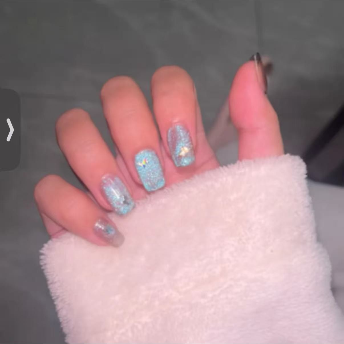 蓝眼泪 梦露原创穿戴甲十片装