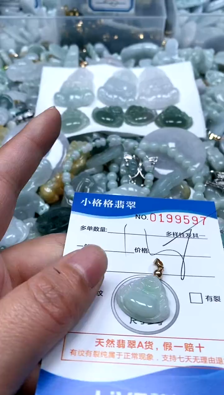 【闪购商品】翡翠颈饰未镶嵌闪购商品0199597