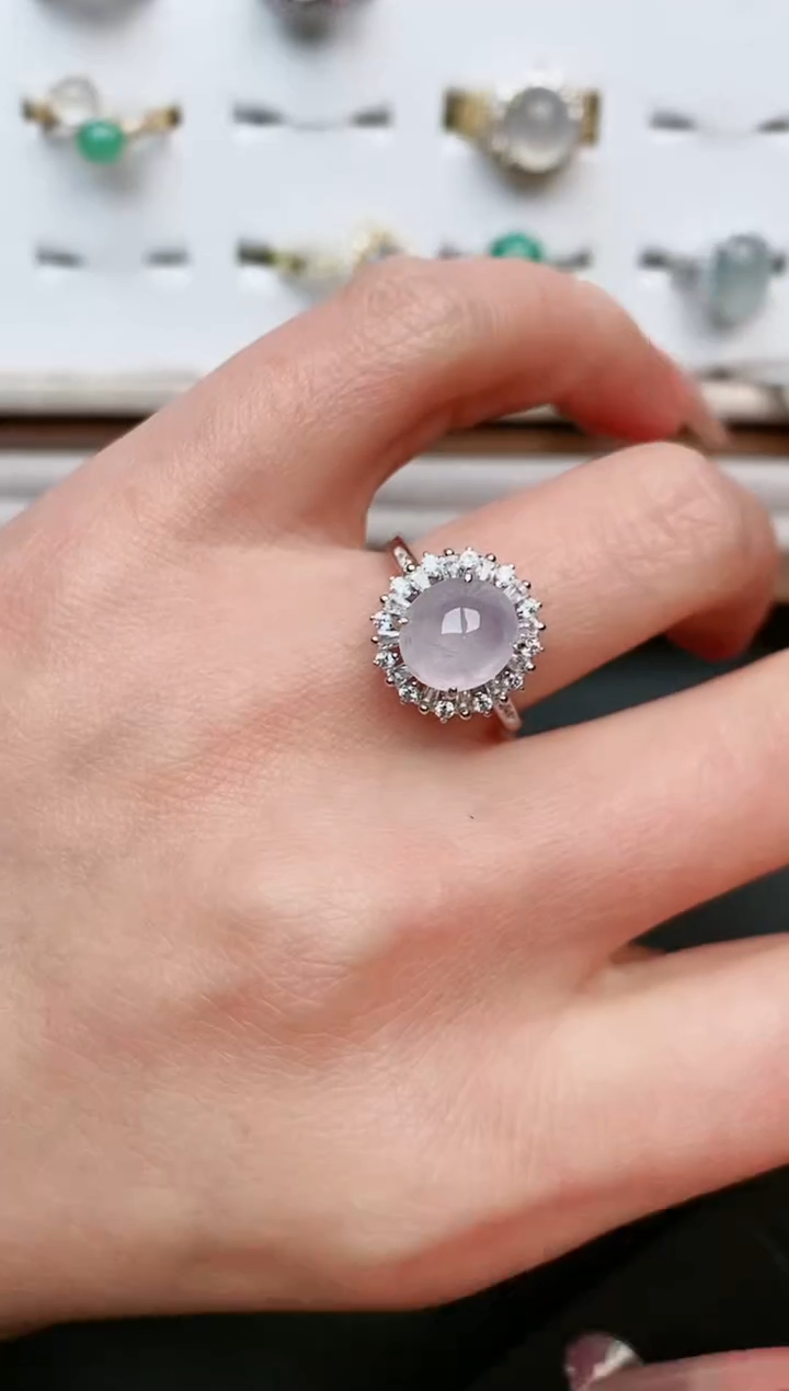 【闪购商品】翡翠戒指银S925镶嵌.....