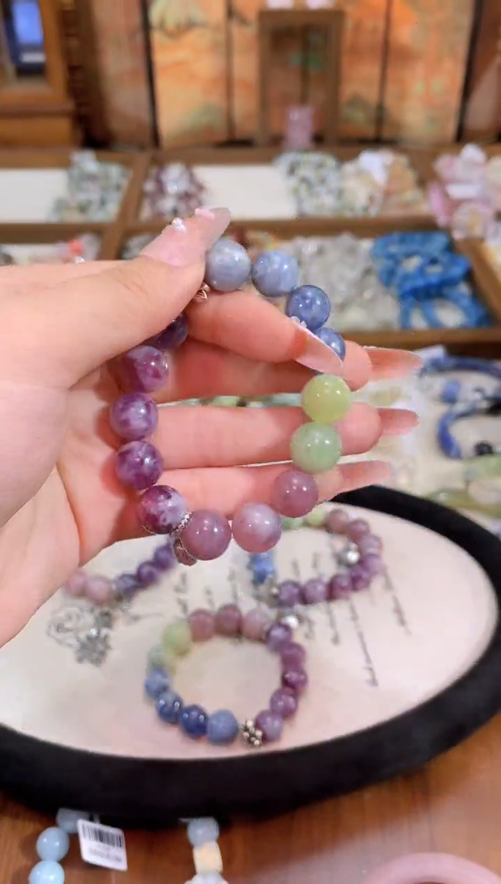 水晶手串合金SJ-1286