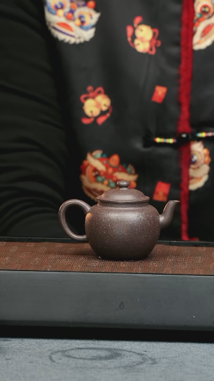 【闪购商品】紫砂茶壶五堂 非池古式-手工炼泥