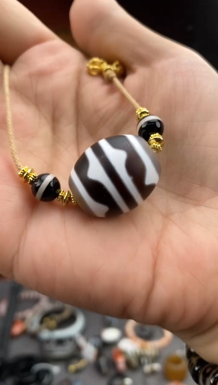 玛瑙/玉髓颈饰未镶嵌-1109 -09 多样性发