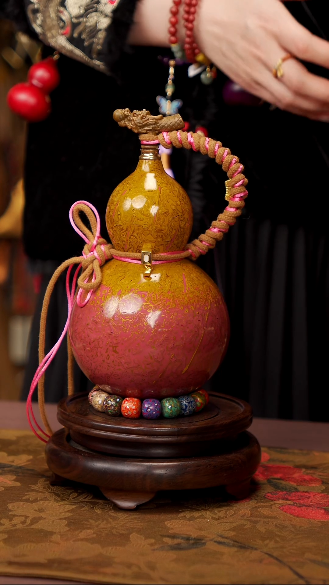 【闪购商品】333易林高端工艺大漆酒葫芦--338