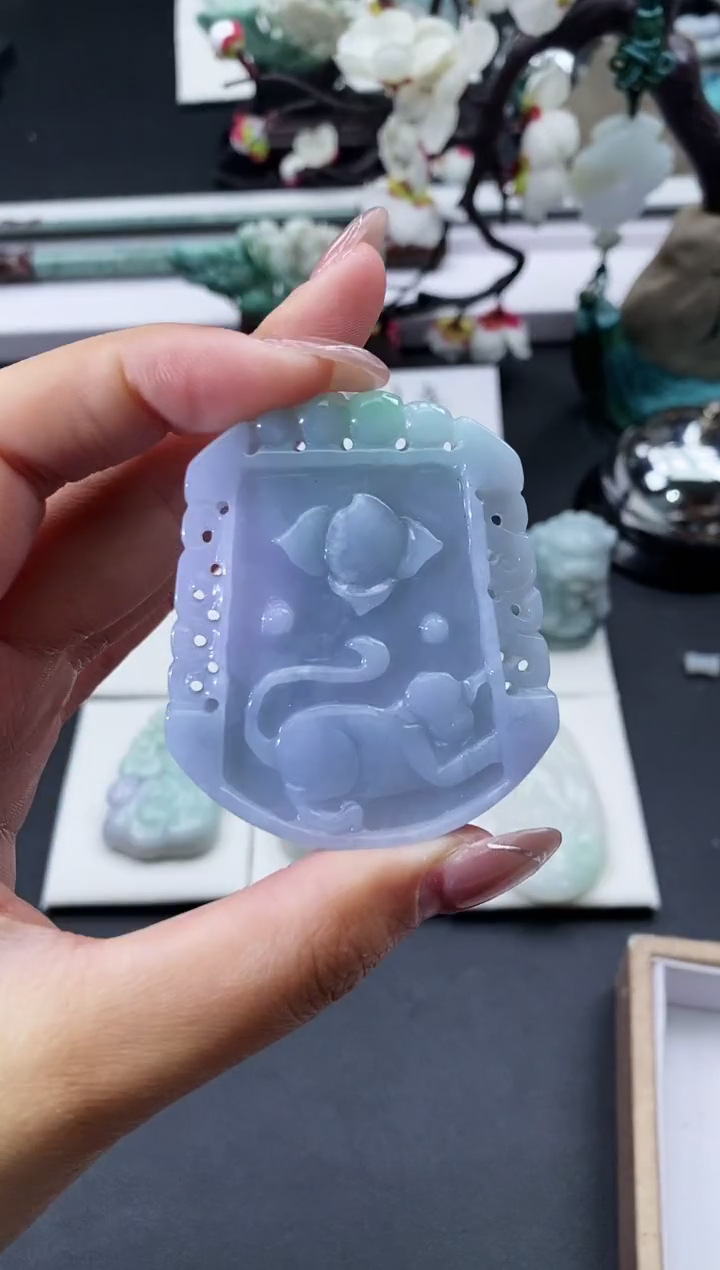 【闪购商品】翡翠颈饰未镶嵌天然缅甸翡翠A货