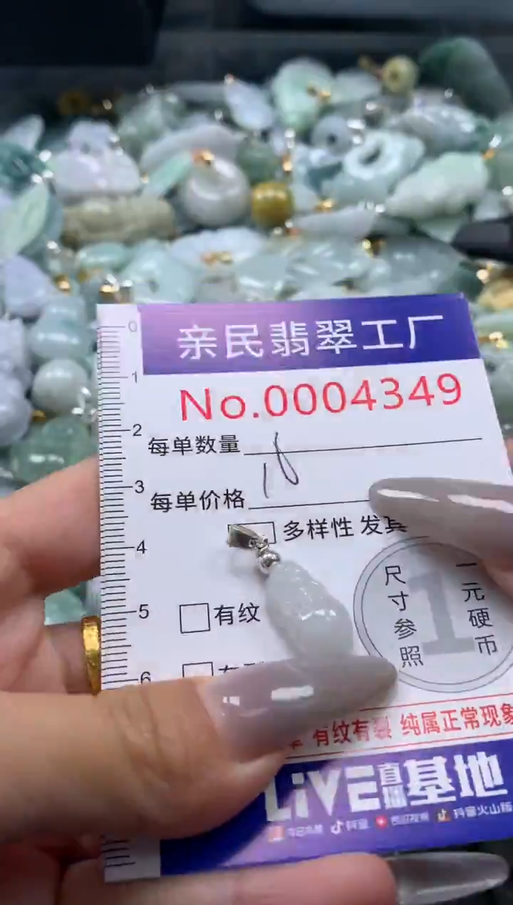 颈饰未镶嵌翡翠4349