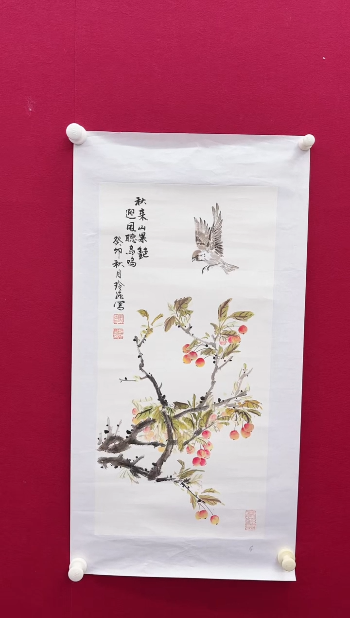 【闪购商品】国画X-冯老师-绘画作品-888