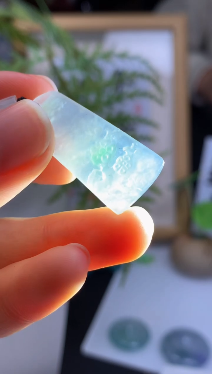 【闪购商品】定制翡翠未镶嵌吊坠-86566