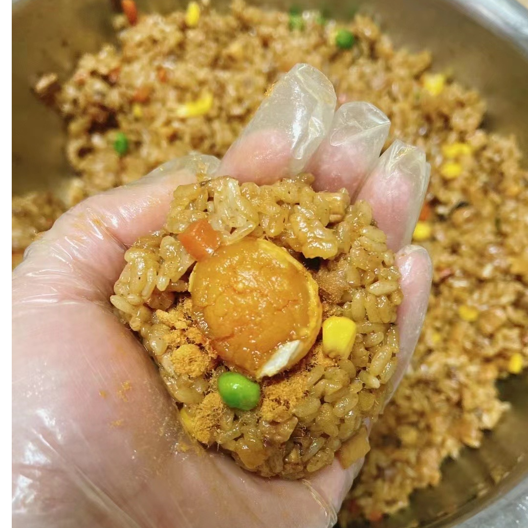 纯手工制作原味三丁纸皮烧卖一盒6个