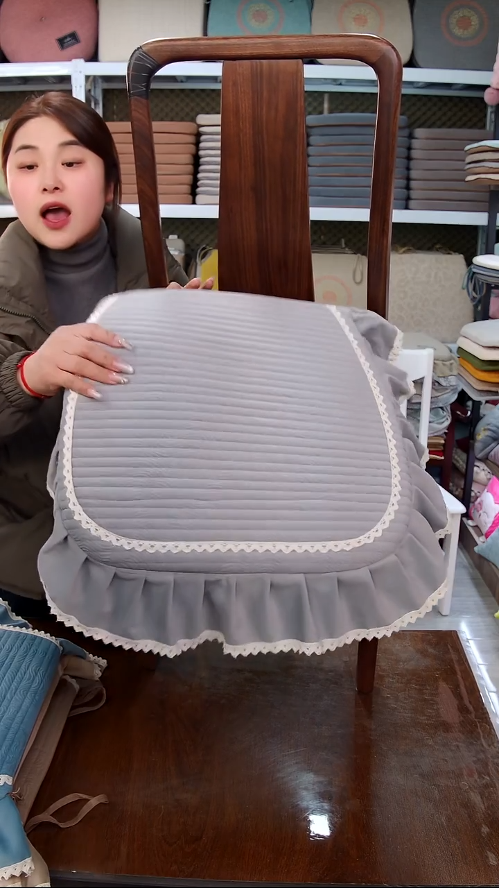 布布横条细绒：灰色4个