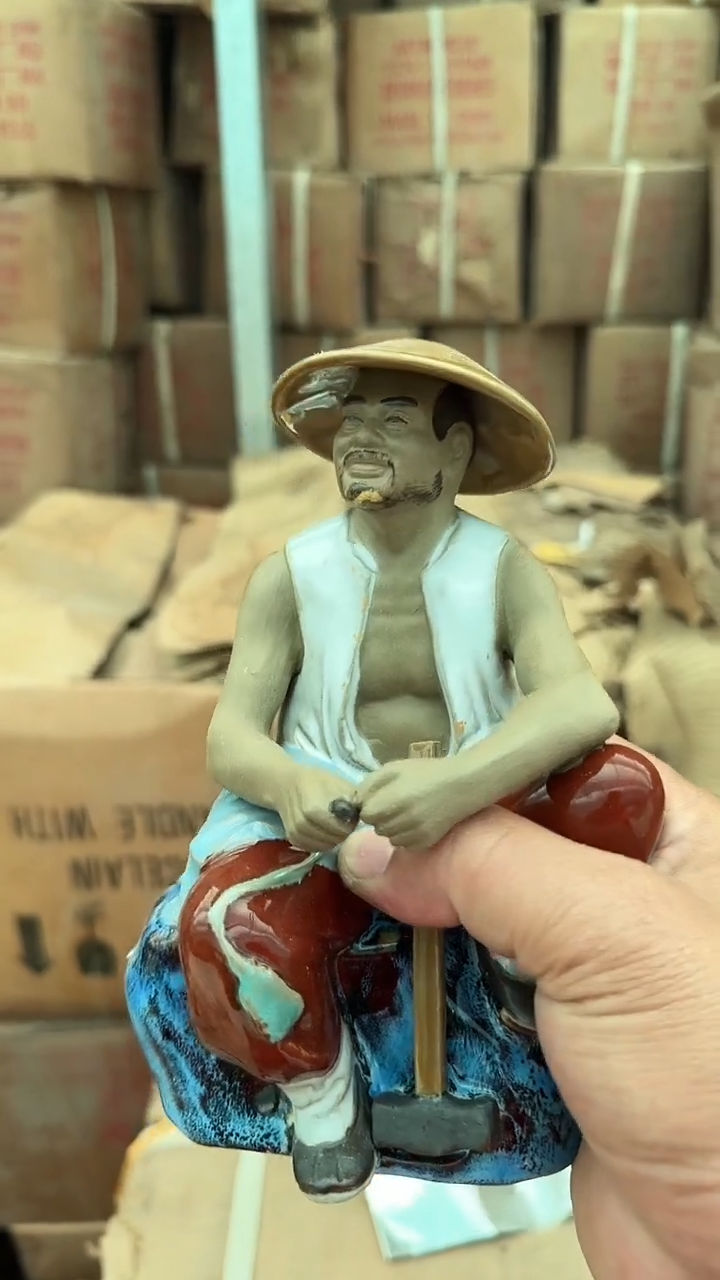 出口创汇陶瓷石湾公仔